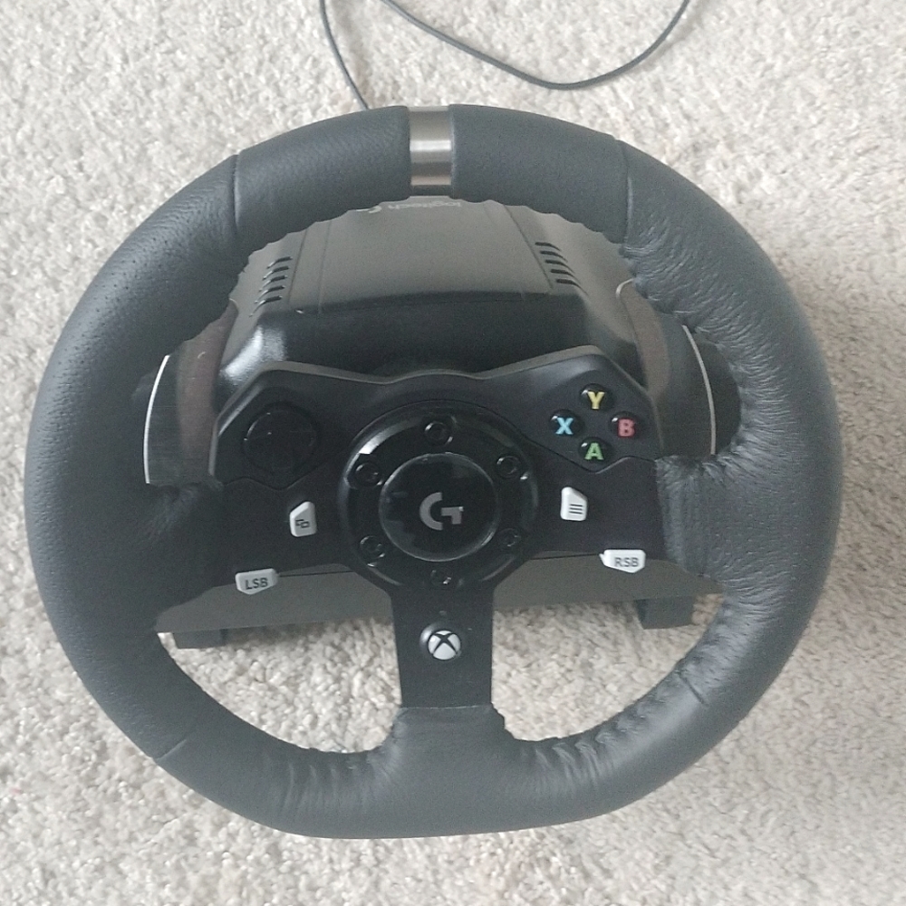 Logitech racing wheel!